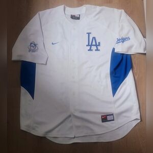 Vintage Authentic MLB Nike Los Angeles Dodgers Jersey 2XL
